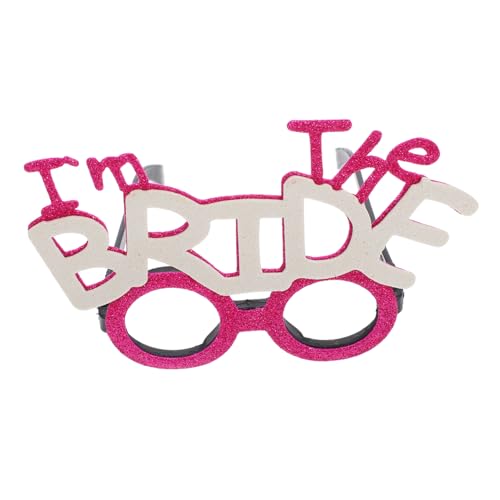 MOBUTOFU Brautbrille Hochzeitsparty-gastgeschenk Junggesellinnenabschieds-streichbrille Neuartige Dekorative Brille Für Die Braut MOBUTOFU Brautbrille Hochzeitsparty-gastgeschenk Junggesellinnenabschieds-streichbrille Neuartige Dekorative Brille Für Die Braut von MOBUTOFU