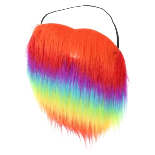 MOBUTOFU Bunter Falscher Bart, Cosplay Bart Requisite, Realistischer Schnurrbart Für Cosplay, Realistischer Bart Für Partys, Realistischer Bart Für Maskerade, Lebensechter Bart, Falscher MOBUTOFU Bunter Falscher Bart, Cosplay Bart Requisite, Realistischer Schnurrbart Für Cosplay, Realistischer Bart Für Partys, Realistischer Bart Für Maskerade, Lebensechter Bart, Falscher von MOBUTOFU