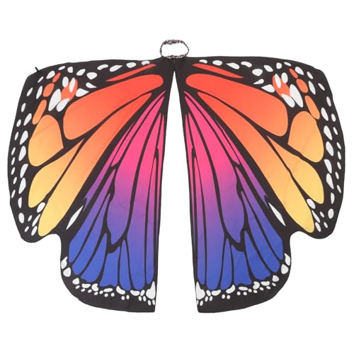 MOBUTOFU Damen Polyester Cosplay Umhang Mit Schmetterlingsmotiven Rotierendes Cape Für Partys Und Kostüme Ideal Für ädchen Und Damen Rosé Und Inkl Bunter Druckgestaltung MOBUTOFU Damen Polyester Cosplay Umhang Mit Schmetterlingsmotiven Rotierendes Cape Für Partys Und Kostüme Ideal Für ädchen Und Damen Rosé Und Inkl Bunter Druckgestaltung von MOBUTOFU