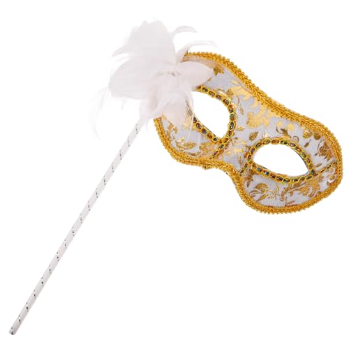 MOBUTOFU Halbgesichtsmaske Halten Abschlussballmaske Maskenmaske Für Frauen Mit Stab Cosplay Partymaske Kostüm Requisite Maskenmasken Handmaskenmasken Masken Für Frauen Handmaske MOBUTOFU Halbgesichtsmaske Halten Abschlussballmaske Maskenmaske Für Frauen Mit Stab Cosplay Partymaske Kostüm Requisite Maskenmasken Handmaskenmasken Masken Für Frauen Handmaske von MOBUTOFU
