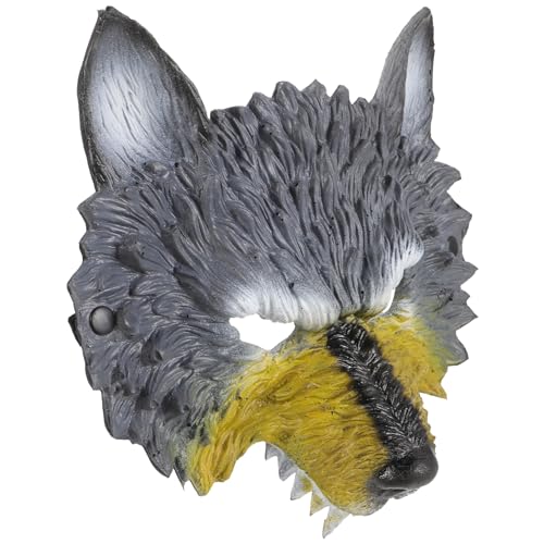 MOBUTOFU Halloween Wolfskopf Wolfsmaske Tiermaske Für Partymaske Requisite Cosplay Maske Für Erwachsene Halloween Maske Kreative Maske Festivalmaske Frauenmaske Karnevalsmaske Maskerade MOBUTOFU Halloween Wolfskopf Wolfsmaske Tiermaske Für Partymaske Requisite Cosplay Maske Für Erwachsene Halloween Maske Kreative Maske Festivalmaske Frauenmaske Karnevalsmaske Maskerade von MOBUTOFU