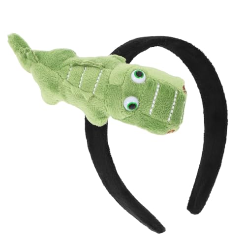 MOBUTOFU Krokodil-Puppenanhänger Festival-Stirnband Kostüm Stirnbänder Partygeschenke Neuheits-Stirnband Cartoon-Stirnband Cosplay-Kopfschmuck Kroko-Stirnband PP Baumwolle MOBUTOFU Krokodil-Puppenanhänger Festival-Stirnband Kostüm Stirnbänder Partygeschenke Neuheits-Stirnband Cartoon-Stirnband Cosplay-Kopfschmuck Kroko-Stirnband PP Baumwolle von MOBUTOFU