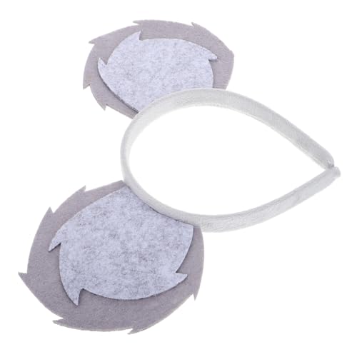 MOBUTOFU Mausohren Haarreifen für Tier Cosplay Kopfbedeckung Ohren Kopfschmuck Niedliches Kostümzubehör für Halloween Karneval und Rollenspiele MOBUTOFU Mausohren Haarreifen für Tier Cosplay Kopfbedeckung Ohren Kopfschmuck Niedliches Kostümzubehör für Halloween Karneval und Rollenspiele von MOBUTOFU