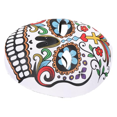MOBUTOFU Mexikanische Día De Los Muertos Maske Vollgesichtsmaske Für Halloween Klassische Herrenmaske Für Karneval Und Mottopartys Dekorative Party Maske Für MOBUTOFU Mexikanische Día De Los Muertos Maske Vollgesichtsmaske Für Halloween Klassische Herrenmaske Für Karneval Und Mottopartys Dekorative Party Maske Für von MOBUTOFU