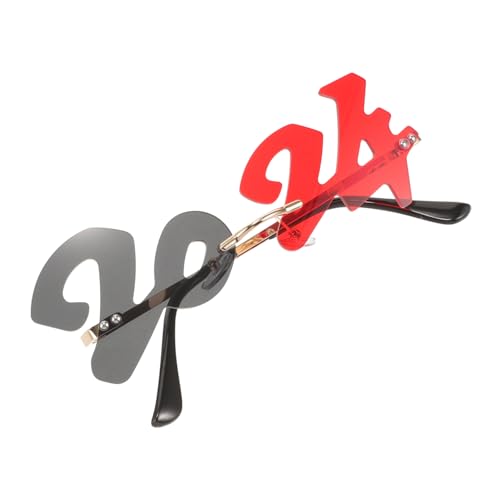 MOBUTOFU Neujahrsbrille Mit Digitalem Muster Lustige Und Stilvolle Sonnenbrille Für Erwachsene Zur Partydekoration MOBUTOFU Neujahrsbrille Mit Digitalem Muster Lustige Und Stilvolle Sonnenbrille Für Erwachsene Zur Partydekoration von MOBUTOFU