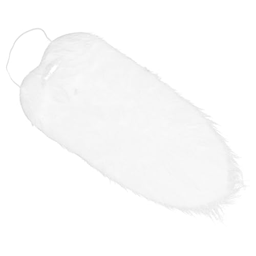 MOBUTOFU Plüsch Fake Schnurrbart Halloween Party Dekoration Weicher Leichter Cosplay Schnurrbart Bequemes Atmungsaktives Accessoire für Kostüme Passend für Erwachsenen von MOBUTOFU