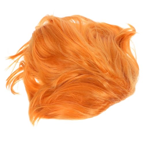 MOBUTOFU Realistische Herren Perücke Kurz Goldblond Hitzebeständig Synthetisch Atmungsaktiv Bequemer Sitz für Cosplay Halloween Kostümparty und Bühnenauftritte von MOBUTOFU