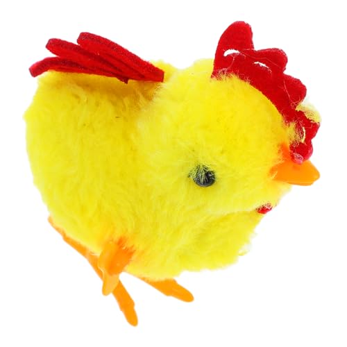 MOBUTOFU Springender Hühnerhahn, Plüsch Hühnerstall Spielzeug, Hühnerrampe, Hühnerstange, Spielzeug Für Hühner, Plüsch Spielzeug, Hahn, Eier Legen, Spiel, Huhn, Baby Spielzeug, Künstliches von MOBUTOFU