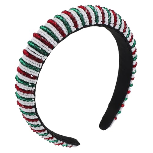 MOBUTOFU Stirnbänder Für Mädchen, Perlen Stirnband, Weihnachts Haarschmuck, Haarbänder, Weihnachts Stirnband, Weihnachts Haarschmuck, Weihnachts Kopfschmuck, Weihnachts Haarreifen, Party MOBUTOFU Stirnbänder Für Mädchen, Perlen Stirnband, Weihnachts Haarschmuck, Haarbänder, Weihnachts Stirnband, Weihnachts Haarschmuck, Weihnachts Kopfschmuck, Weihnachts Haarreifen, Party von MOBUTOFU