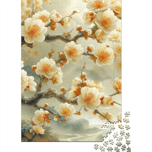 1000 Stück Puzzles Für Erwachsene Teenager Blumen Stress Abbauen Familien-Puzzlespiel Mit Poster in Voller Größe 1000-teiliges Puzzle Lernspiel Geschenk 1000pcs (75x50cm) von MOBYAT