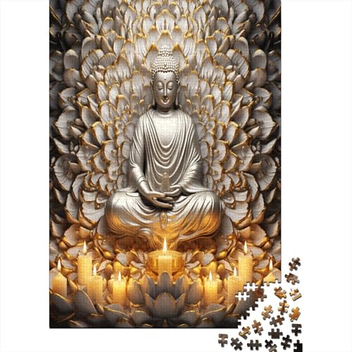 1000 Stück Puzzles Für Erwachsene Teenager Buddha (20) Stress Abbauen Familien-Puzzlespiel Mit Poster in Voller Größe 1000-teiliges Puzzle Lernspiel Geschenk 1000pcs (75x50cm) von MOBYAT