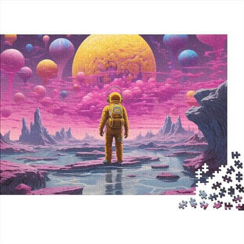 1000 Stück Puzzles Für Erwachsene Teenager Planet Stress Abbauen Familien-Puzzlespiel Mit Poster in Voller Größe 1000-teiliges Puzzle Lernspiel Geschenk 1000pcs (75x50cm) von MOBYAT