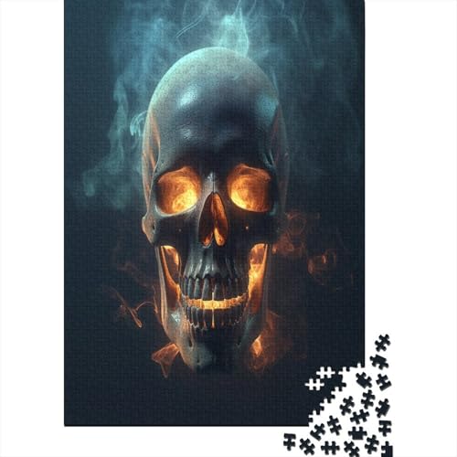 1000 Stück Puzzles Für Erwachsene Teenager Skelett Stress Abbauen Familien-Puzzlespiel Mit Poster in Voller Größe 1000-teiliges Puzzle Lernspiel Geschenk 1000pcs (75x50cm) von MOBYAT