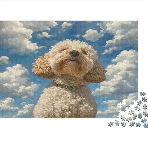 1000 Teile Hölzern Puzzle - Cockapoo - 1000 Teile Puzzle Für Erwachsene Ab 14 Jahren 1000pcs (75x50cm) von MOBYAT
