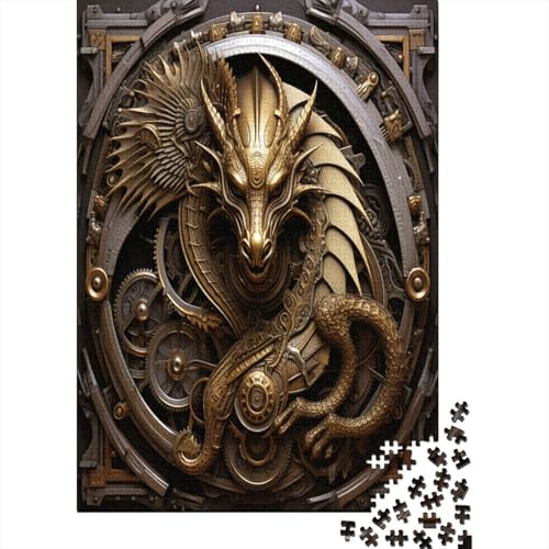 2025 Hölzern Puzzle 3D Drachen, Familienurlaub-Puzzle 1000 Teile Puzzles, Puzzles,HausdekoRatteion, Erwachsene 2025 Hölzern Puzzle 3D Drachen, Familienurlaub-Puzzle 1000 Teile Puzzles, Puzzles,HausdekoRatteion, Erwachsene von MOBYAT