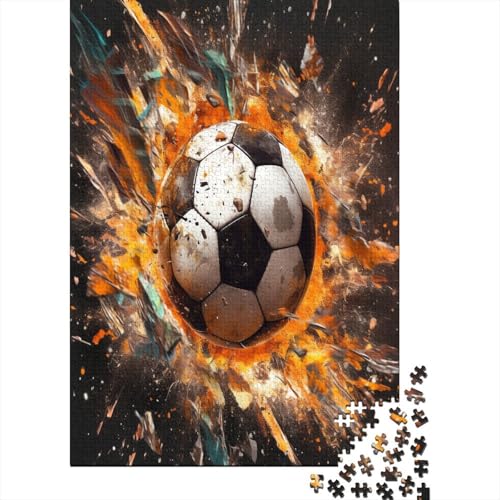 2025 Hölzern Puzzle 3D Fußball Soccer, Familienurlaub-Puzzle 1000 Teile Puzzles, Puzzles,HausdekoRatteion, Erwachsene 2025 Hölzern Puzzle 3D Fußball Soccer, Familienurlaub-Puzzle 1000 Teile Puzzles, Puzzles,HausdekoRatteion, Erwachsene von MOBYAT