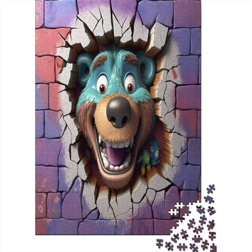2025 Hölzern Puzzle 3D zerrissener Wandeffekt, Familienurlaub-Puzzle 1000 Teile Puzzles, Puzzles,HausdekoRatteion, Erwachsene 2025 Hölzern Puzzle 3D zerrissener Wandeffekt, Familienurlaub-Puzzle 1000 Teile Puzzles, Puzzles,HausdekoRatteion, Erwachsene von MOBYAT