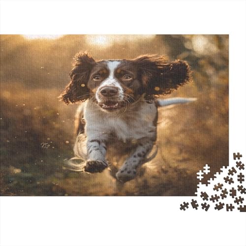2025 Hölzern Puzzle Springer Spaniel, Familienurlaub-Puzzle 1000 Teile Puzzles, Puzzles,HausdekoRatteion, Erwachsene 2025 Hölzern Puzzle Springer Spaniel, Familienurlaub-Puzzle 1000 Teile Puzzles, Puzzles,HausdekoRatteion, Erwachsene von MOBYAT