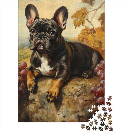 BULLHund 1000 Stück Puzzles Für Erwachsene Teenager Stress Abbauen Familien-Puzzlespiel Mit Poster in 1000-teiliges Puzzle Lernspiel Spielzeug Geschenk Puzzel 1000pcs (75x50cm) von MOBYAT