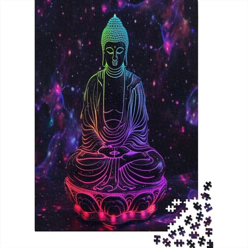 Buddha (22) 1000 Stück Puzzles Für Erwachsene Teenager Stress Abbauen Familien-Puzzlespiel Mit Poster in 1000-teiliges Puzzle Lernspiel Spielzeug Geschenk Puzzel 1000pcs (75x50cm) von MOBYAT