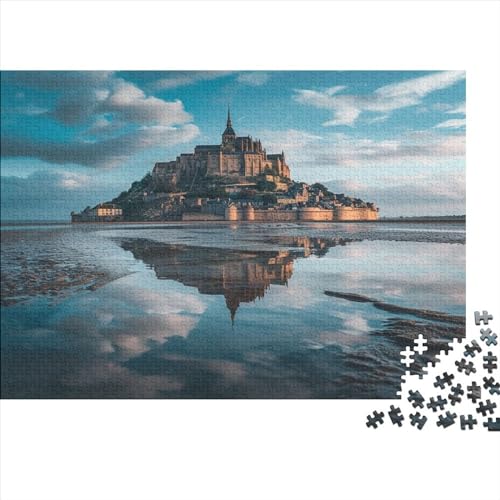 Hölzern Puzzle 1000 Teile französische Insel - Farbenfrohes Puzzle Für Erwachsene in Bewährter Qualität () 1000pcs (75x50cm) von MOBYAT
