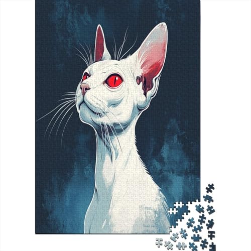 Hölzern Puzzle 2025, Adventskalender Puzzle 1000 Hölzern Teile Weihnachtskalender 2025 Männer Frauen Geschenke Jigsaw Puzzle Adventskalender Geschenke - Sphinx Katze Hölzern Puzzle 2025, Adventskalender Puzzle 1000 Hölzern Teile Weihnachtskalender 2025 Männer Frauen Geschenke Jigsaw Puzzle Adventskalender Geschenke - Sphinx Katze von MOBYAT