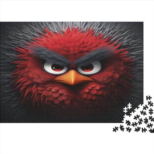 Hölzern Puzzle 500 Teile Birds - Farbenfrohes Puzzle Für Erwachsene in Bewährter Qualität () 500pcs (52x38cm) von MOBYAT