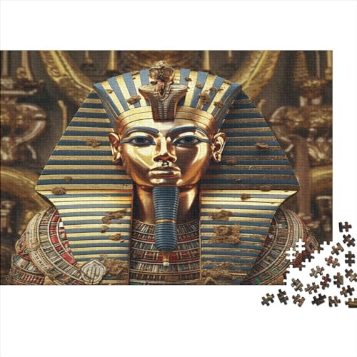 Puzzle 1000 Teile, Ägypter Pharao Collection, Geschicklichkeitsspiel Für Die Ganze Familie, Erwachsenenpuzzle Ab 14 Jahren - Holzpuzzle 1000pcs (75x50cm) von MOBYAT