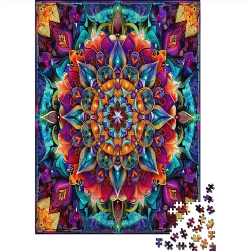 Puzzle 1000 Teile, Datura Blumen Collection, Geschicklichkeitsspiel Für Die Ganze Familie, Erwachsenenpuzzle Ab 14 Jahren - Holzpuzzle 1000pcs (75x50cm) von MOBYAT