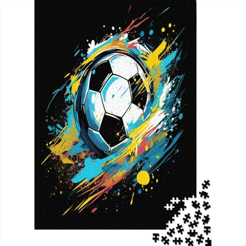 Puzzle 1000 Teile, Fußball&Soccer (3) Collection, Geschicklichkeitsspiel Für Die Ganze Familie, Erwachsenenpuzzle Ab 14 Jahren - Holzpuzzle 1000pcs (75x50cm) von MOBYAT