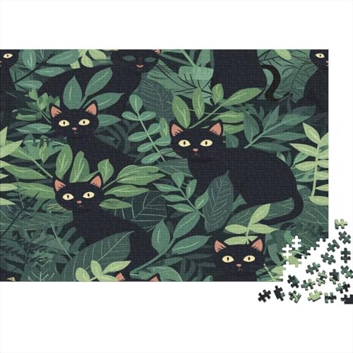 Puzzle 1000 Teile, Katze Collection, Geschicklichkeitsspiel Für Die Ganze Familie, Erwachsenenpuzzle Ab 14 Jahren - Holzpuzzle 1000pcs (75x50cm) von MOBYAT