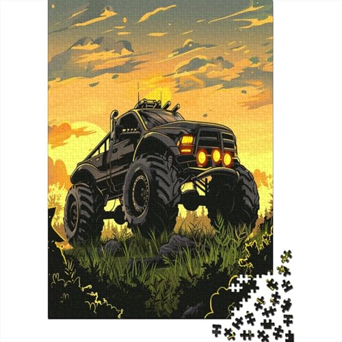 Puzzle 1000 Teile, Lastwagens Collection, Geschicklichkeitsspiel Für Die Ganze Familie, Erwachsenenpuzzle Ab 14 Jahren - Holzpuzzle 1000pcs (75x50cm) von MOBYAT
