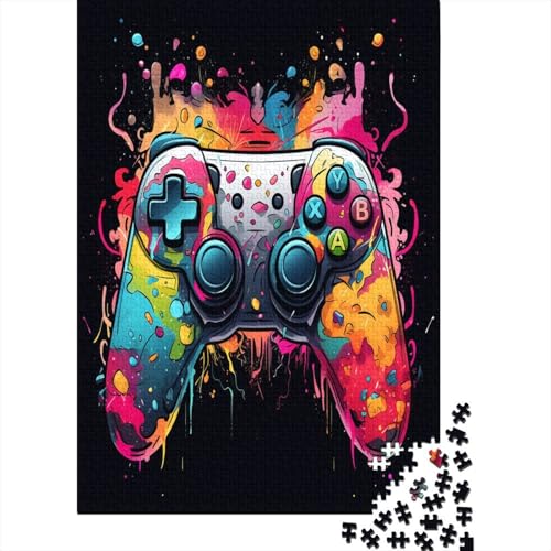 Puzzle 1000 Teile, Spieler Printed Multi-Color Collection, Geschicklichkeitsspiel Für Die Ganze Familie, Erwachsenenpuzzle Ab 14 Jahren - Holzpuzzle 1000pcs (75x50cm) von MOBYAT