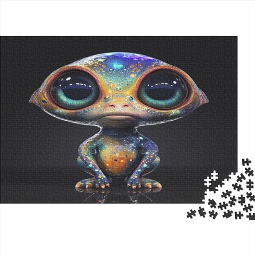 Puzzle 1000 Teile,Puzzle Erwachsene, Impossible Puzzle, Geschicklichkeitsspiel Für Die Ganze Familie,Puzzle Farbenfrohes Legespiel - Alien.Home DekoRatteion Puzzle 1000pcs (75x50cm) von MOBYAT