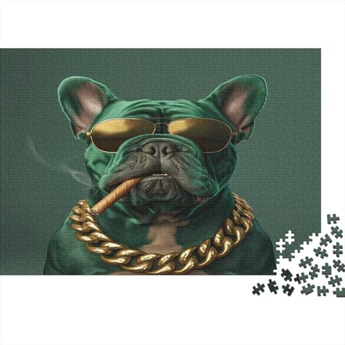 Puzzle 1000 Teile -, Französische Bulldogge - Puzzle Für Erwachsene, Sonderedition [Exklusiv] 1000pcs (75x50cm) von MOBYAT