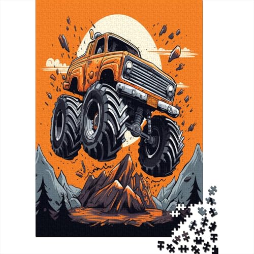 Puzzle 1000 Teile -, Monster Lastwagen Ultra Lastwagen - Puzzle Für Erwachsene, Sonderedition [Exklusiv] 1000pcs (75x50cm) von MOBYAT