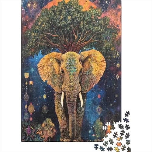 Puzzle 1000 Teile Elefanten Puzzles Für Erwachsene Klassische Puzzles 1000 Teile Erwachsene Puzzles Schwer Erwachsene 1000 Teile 1000pcs (75x50cm) von MOBYAT