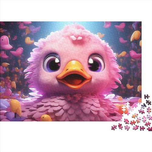 Puzzle 500 Teile Cartoon Ente - Farbenfrohes Puzzle Für Erwachsene in Bewährter Qualität (Animal) 500pcs (52x38cm) von MOBYAT