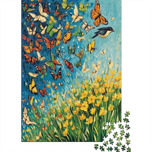 Tulpen 1000 Teile, Impossible Woody Puzzle,Geschicklichkeitsspiel Für Die Ganze Familie, Erwachsenenpuzzle Ab 14 Jahren Puzzel 1000pcs (75x50cm) von MOBYAT