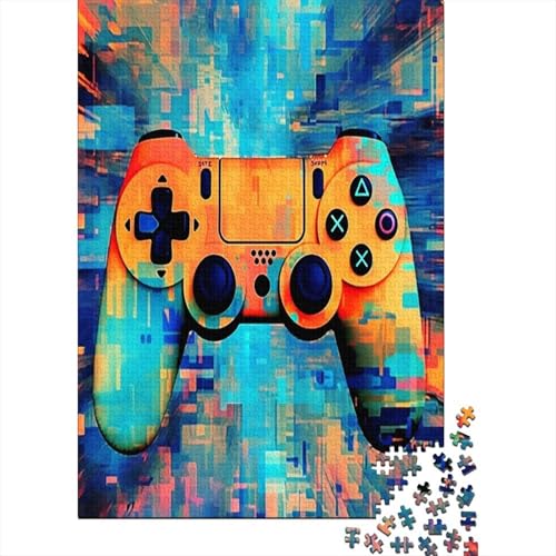 Woody Puzzle 1000 Teile – Puzzle Für Erwachsene – Bunte Spieling Spieler 1000pcs (75x50cm) von MOBYAT