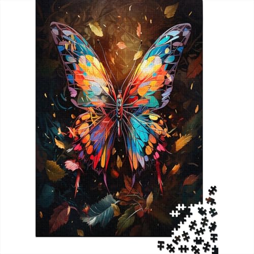 Woody Puzzle 1000 Teile – Puzzle Für Erwachsene – Schmetterling (9) 1000pcs (75x50cm) von MOBYAT