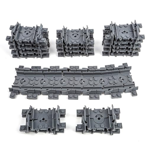 24 Stück City Schienen Erweiterung Zubehör, Eisenbahngebäude Spielzeug 24 Stück City Schienen Erweiterung Zubehör, Eisenbahngebäude Spielzeug von MOCBROPCS