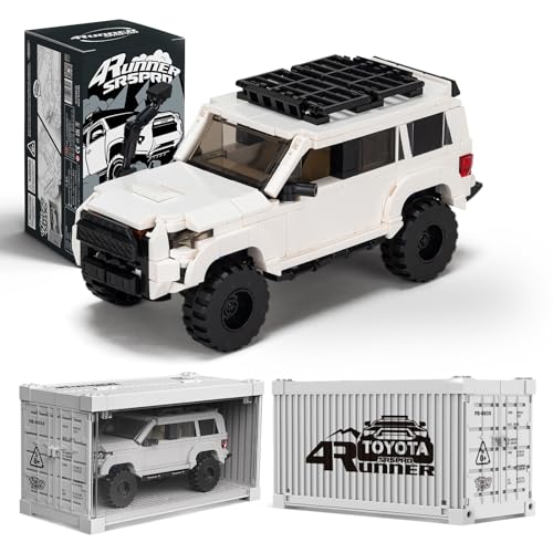 Toyota 4Runner SR5PRO Auto Bausatz mit Anzeigebox, Offiziell Lizenzierter Toyota SUV, Kompatibel mit Speed Champions, Bauspielzeug für Erwachsene und Kinder im Alter von 8–16 Jahren (540 Teile) Toyota 4Runner SR5PRO Auto Bausatz mit Anzeigebox, Offiziell Lizenzierter Toyota SUV, Kompatibel mit Speed Champions, Bauspielzeug für Erwachsene und Kinder im Alter von 8–16 Jahren (540 Teile) von MOCBROPCS