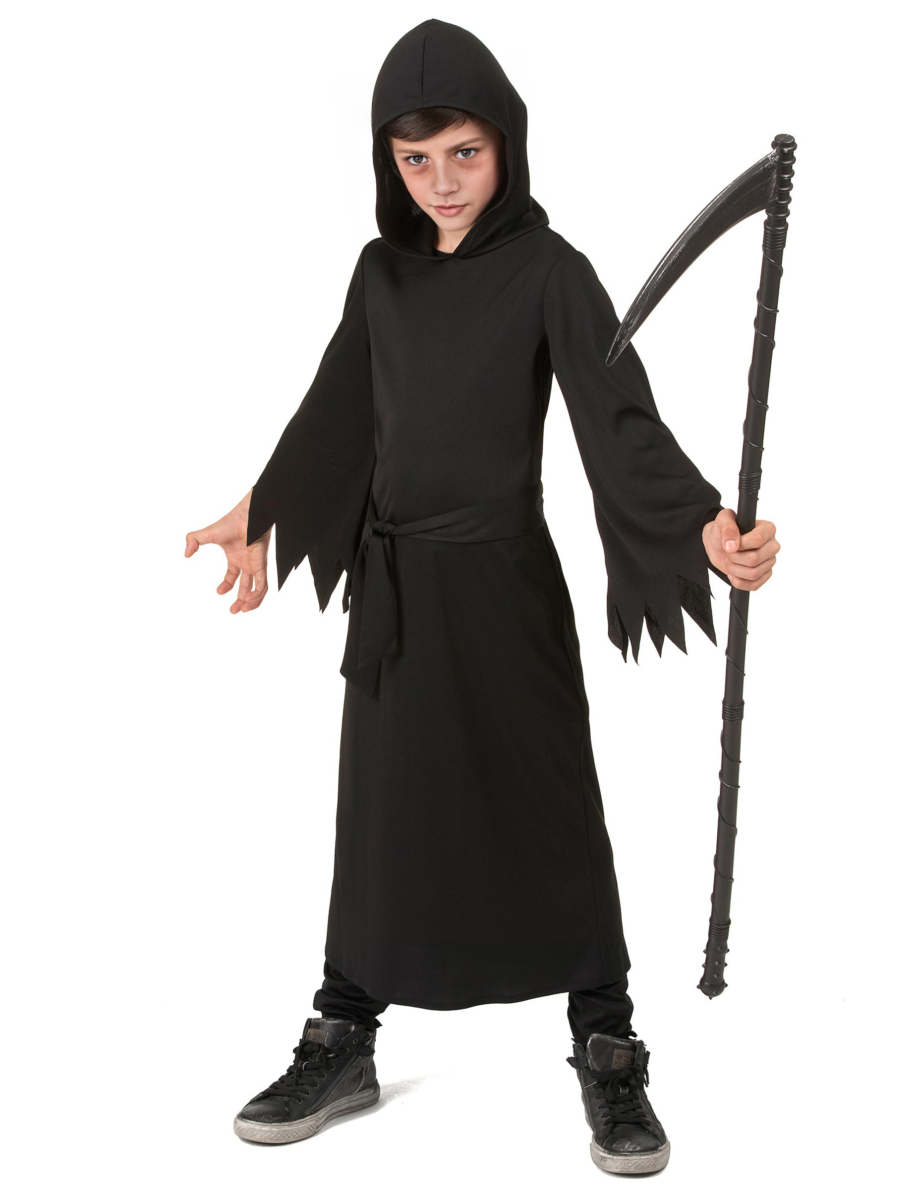 Sensenmann-Kinderkostüm Tot schwarz Sensenmann-Kinderkostüm Tot schwarz von KARNEVAL-MEGASTORE