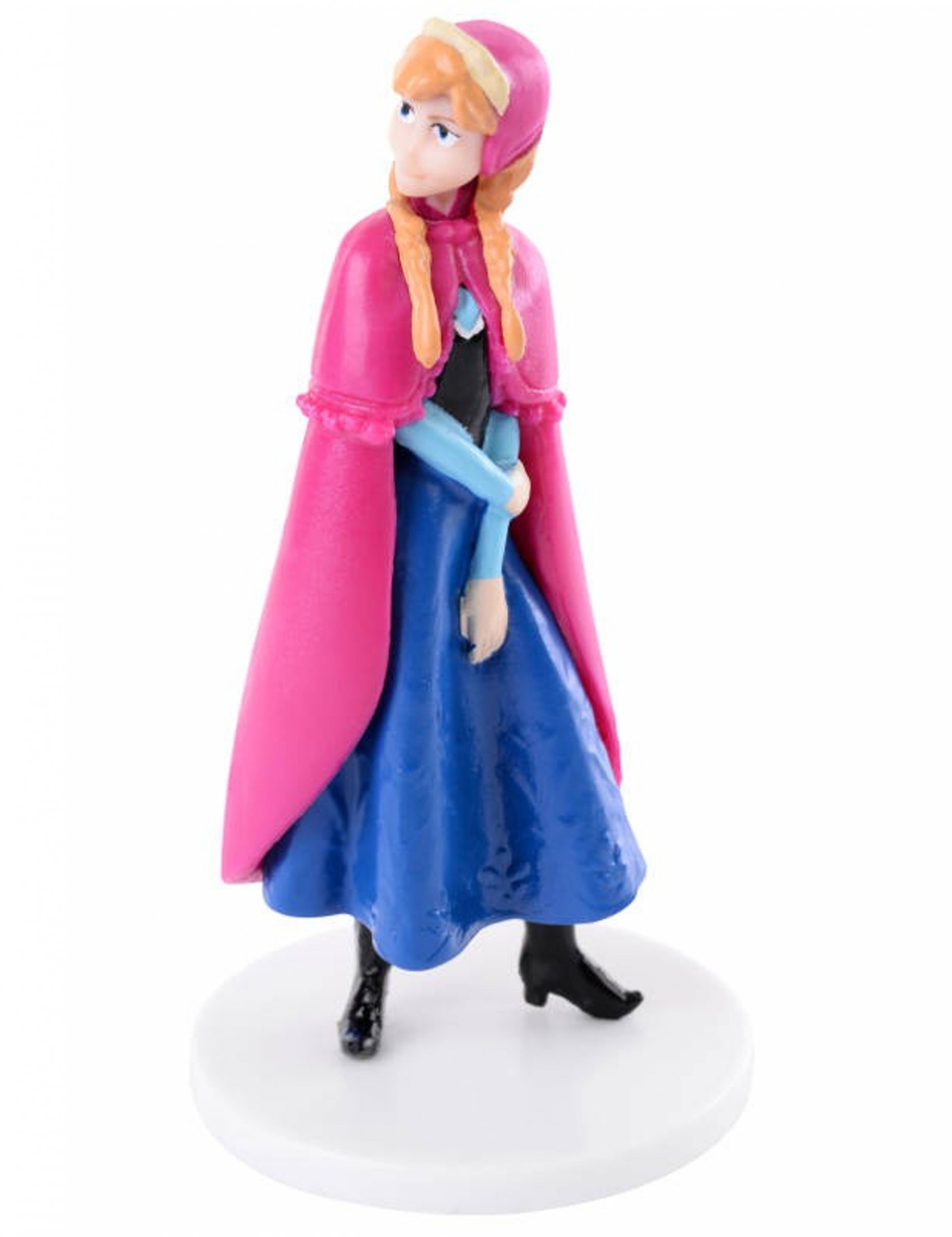 Die Eiskönigin Prinzessin Anna Kuchendeko blau-pink Die Eiskönigin Prinzessin Anna Kuchendeko blau-pink von MODECOR