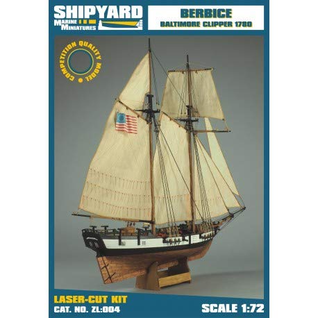 MODEL SHIP YARD Berbice Scale 1:72 L 480mm W 152mm H 360mm Vessel von Shipyard