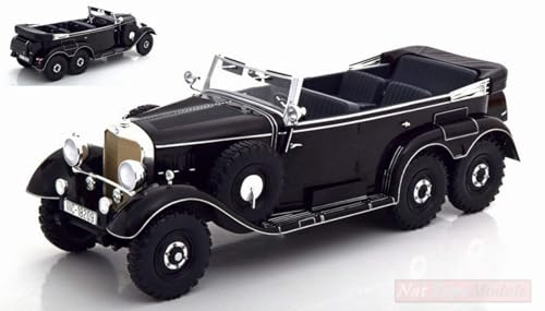 MODELCARGROUP Mercedes G4 (W31) Schwarz 1:18 Modellino Die Cast Modell Auto Sammler, Teenager, Erwachsene Unisex All Ages von Model Car Group