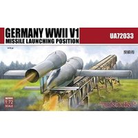 MODELCOLLECT 8085072033 1:72 Germany WWII V1 Missile launching position 2 in 1 von MODELCOLLECT