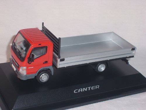 Mitsubishi Canter Fuso Rot Pick Up Pritsche 1/43 MCO Modell Auto Modellauto Sonderangebot von MODELLCARSONLINE