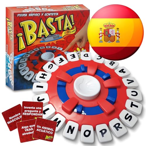 MODEQQ Denkwortspiel Brettspiele Spanisch für Kinder und Erwachsene (A) von MODEQQ